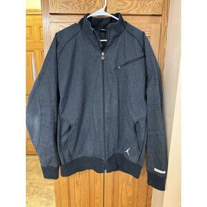 Nike Air Jordan Heavy Jacket Men’s XLarge Wolfe Grey 23 Legacy Full Zip Concord